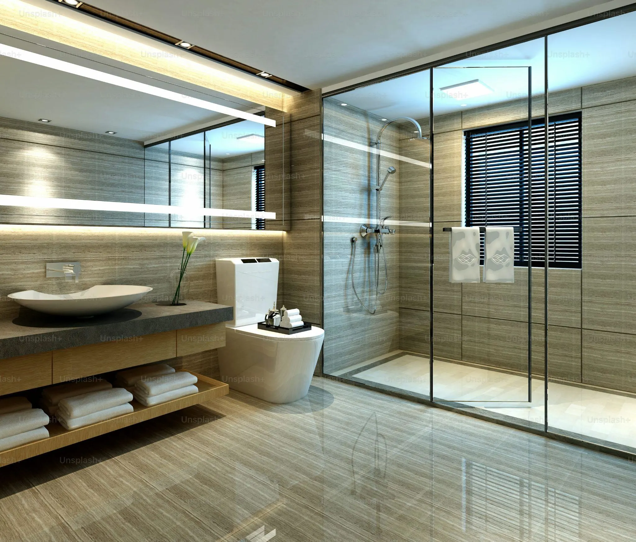 Spa-Style Wet Rooms